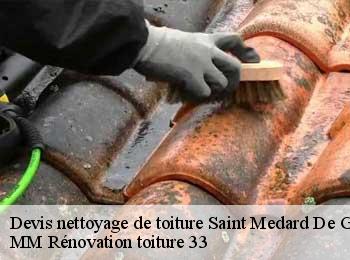 Devis nettoyage de toiture  saint-medard-de-guizieres-33230 MM Rénovation toiture 33