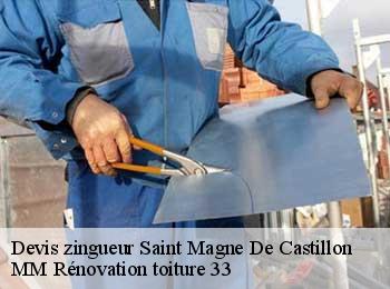 Devis zingueur  saint-magne-de-castillon-33350 MM Rénovation toiture 33