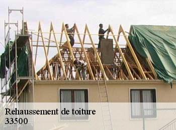 Rehaussement de toiture  lalande-de-pomerol-33500 MM Rénovation toiture 33