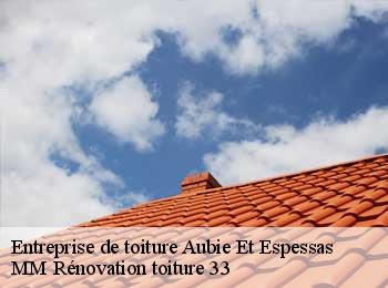 Entreprise de toiture  aubie-et-espessas-33240 MM Rénovation toiture 33