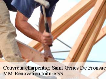 Couvreur charpentier  saint-genes-de-fronsac-33240 MM Rénovation toiture 33