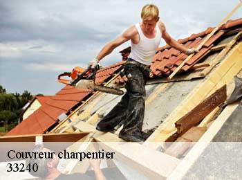 Couvreur charpentier  saint-genes-de-fronsac-33240 MM Rénovation toiture 33