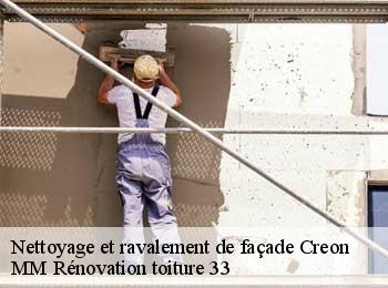 Nettoyage et ravalement de façade  creon-33670 MM Rénovation toiture 33