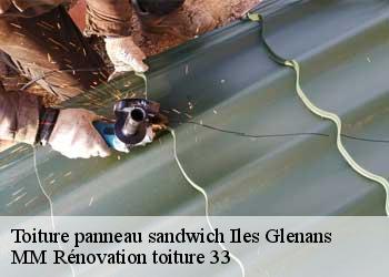 Toiture panneau sandwich  iles-glenans-29900 MM Rénovation toiture 33